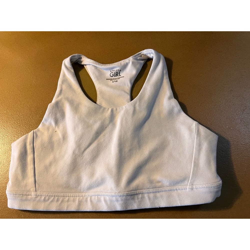 Athleta Light Blue Girls Sports Bra